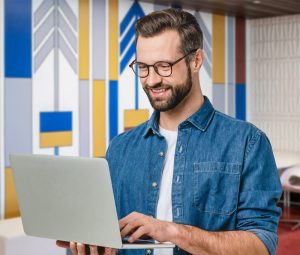 Man in Business Center
